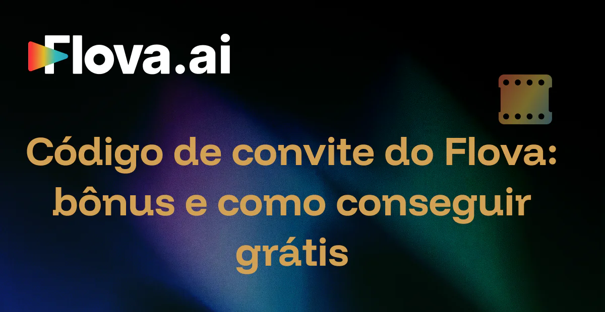 Código de convite da Flova