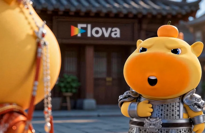Flova Logo 展示案例 1
