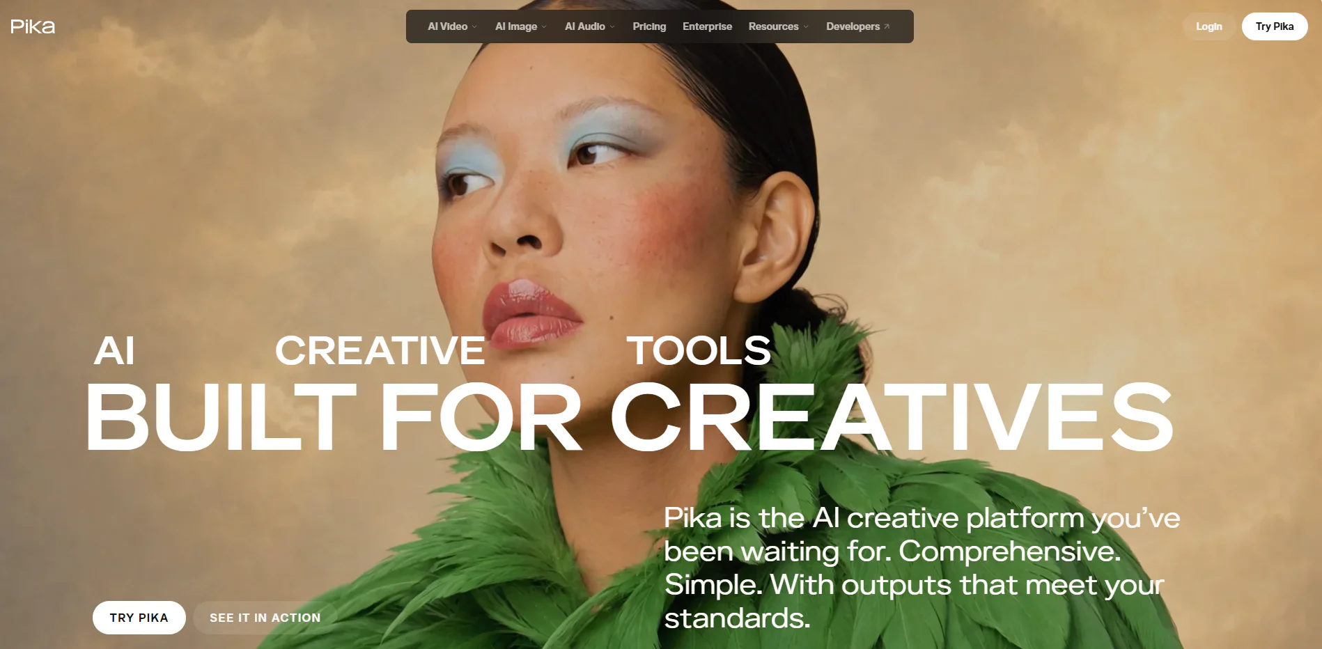 PikaAI Homepage