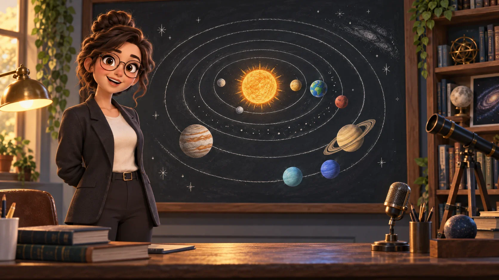 Animated explainer combining narration, diagrams, characters, and instructional scenes