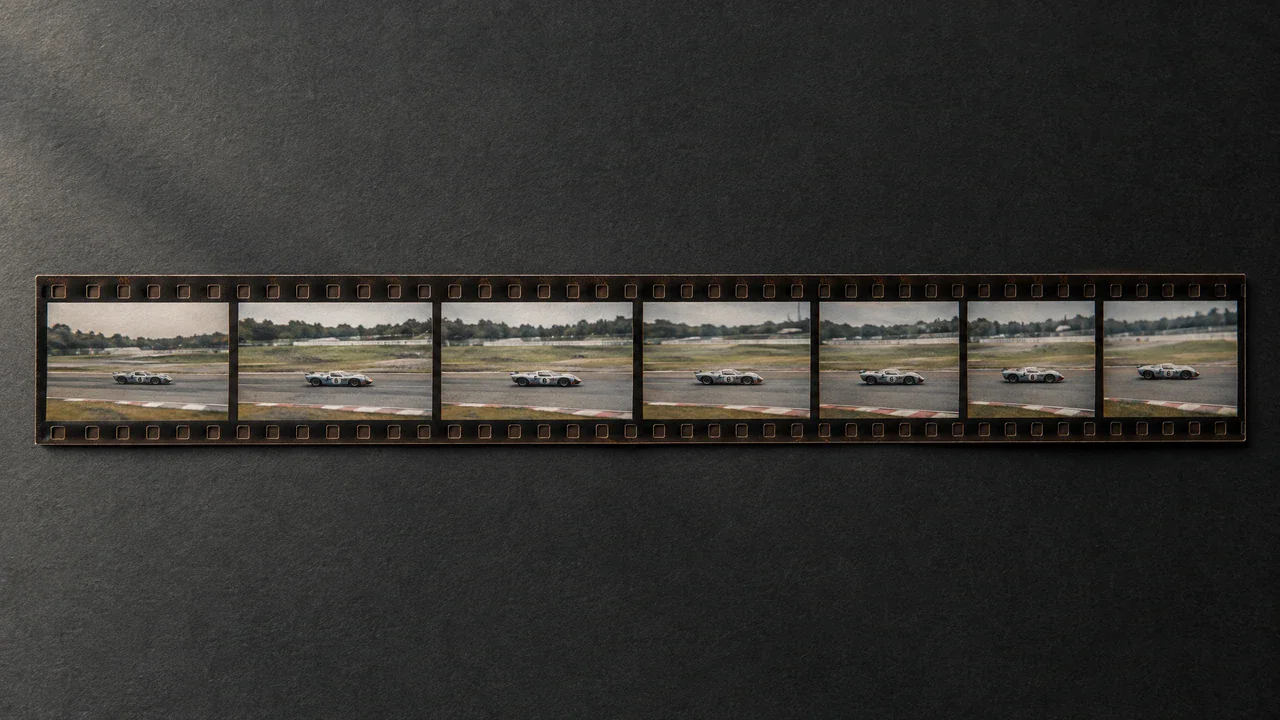Intermediate frames generated between two video frames for smoother motion